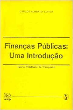 Finanças Públicas uma Introdução