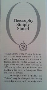 Theosophy Simply Stated