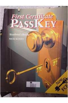 First Certificate Passkey: Students Book