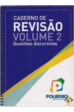 Caderno de Revisão Volume 2 - Questões Discursivas