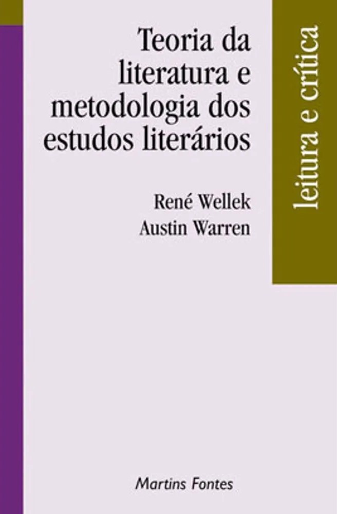 Teoria da Literatura e Metodologia dos Estudos Literários