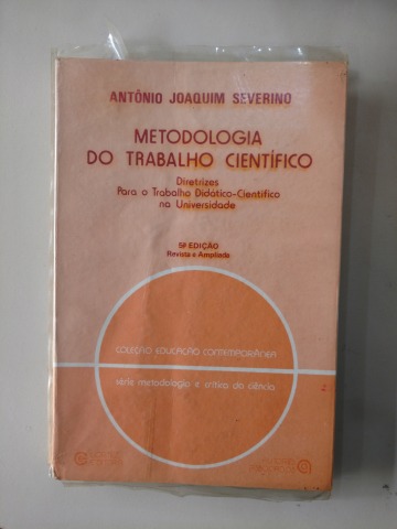 Download Livro Metodologia Do Trabalho Cientifico Antonio Joaquim Severino Pdf