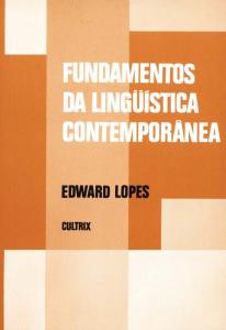 Fundamentos da Lingüística Contemporânea