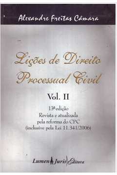 Lições de Direito Processual Civil - Vol. II