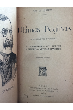 Ultimas Páginas (manuscriptos Inéditos)