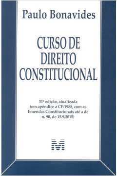 Curso de Direito Constitucional 31ª Ed