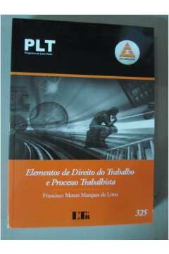 Elementos De Direito Do Trabalho E Processo Trabalhista Plt 325 Sebo Amigo Do Livro Estante Virtual - 