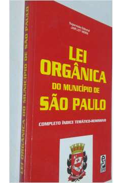 Lei Orgânica do Municipio de São Paulo