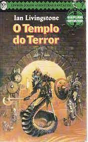 Rpg Solo O Templo Do Terror Por Ian Livingstone - Livros Jogos Aventuras  Fantásticas #7 - Editora Marques Saraiva