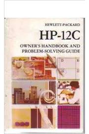 Hp-12c Owners Handbook and Problem-solving Guide