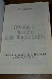 Dizionario Illustrato Della Lingua Latina