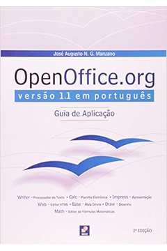 Openoffice. Org: Versão 1. 1 Em Português - Guia de Aplicação.