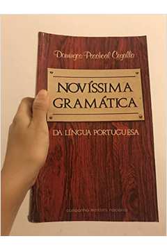 Livro: Novíssima Gramática Da Língua Portuguesa - Domingos Paschoal ...