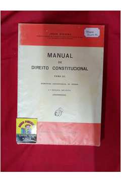 Manual de Direito Constitucional Tomo III