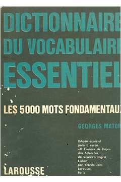 Dictionnaire Du Vocabulaire Essentiel