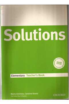 Solutions - Elementary Teachers Book