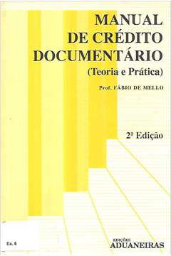 Manual de Crédito Documentário (teoria e Prática)