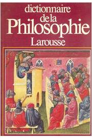 Dictionnaire de La Philosophie