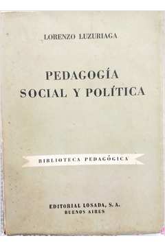 Pedagogía Social y Política