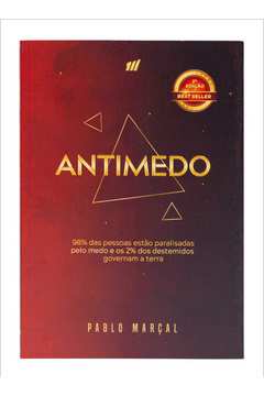 Livro: Antimedo - Pablo Marçal | Estante Virtual