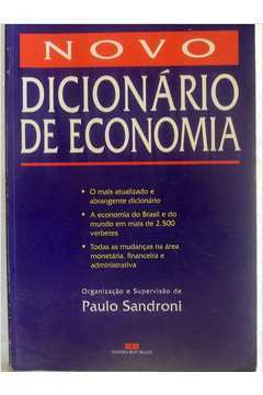 Novo Dicionário de Economia
