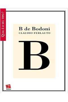 B de Bodoni