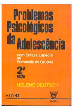Problemas Psicologicos da Adolescencia