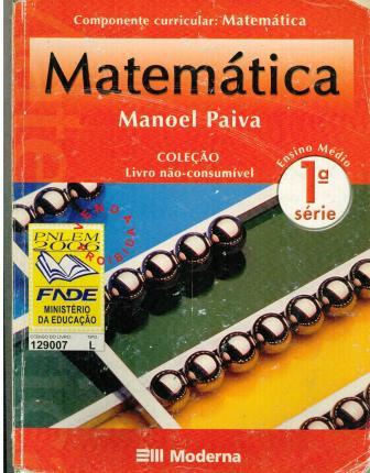 Livro: Matemática Paiva - Vol. 1 - Manoel Paiva | Estante Virtual