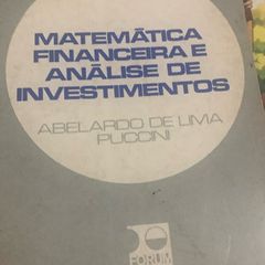 Matemática Financeira e Análise de Investimentos
