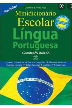 Minidicionário Escolar Língua Portuguesa Com Divisão Silábica