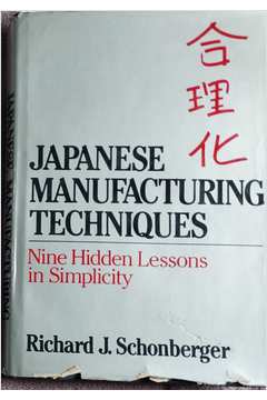 Japanese Manufacturing Techniques