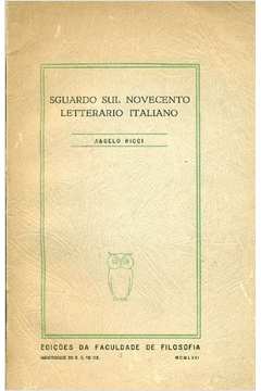 Sguardo Sul Novecento Letterario Italiano
