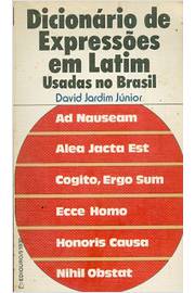 Dicionário de Expressões Em Latim Usadas no Brasil
