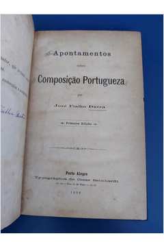 Apontamentos Sobre Composição Portugueza