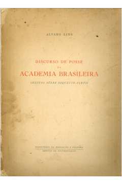 Discurso de Posse na Academia Brasileira
