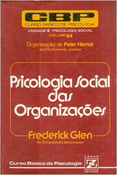 Psicologia Social das Organizações