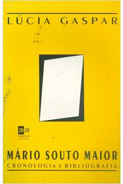 Mário Souto Maior: Cronologia e Bibliografia