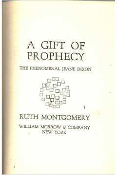 A Gift of Prophecy