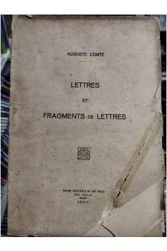 Lettres et Fragments de Lettres