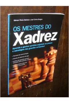 Livro Os Mestres do Xadrez - Lar&Lazer