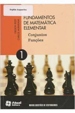 Livro: Fundamentos De Matemática Elementar Vol.1 Conjuntos E Funções ...