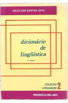 Dicionario de Linguistica Coleção Linguagem 2
