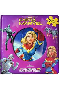 Capitã Marvel – Meu Primeiro Livro Quebra-cabeças