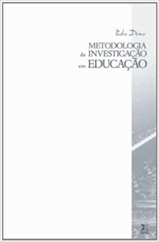 Metodologia da Investigação Em Educação