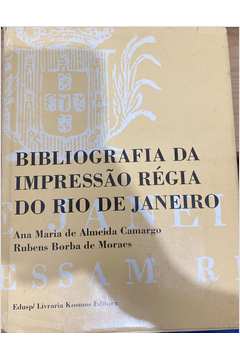 Bibliografia da Impressão Régia do Rio de Janeiro