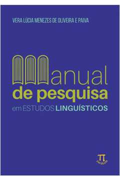 Manual de Pesquisa Em Estudos Linguísticos