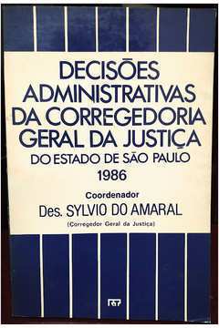 Decisões Administrativas da Corregedoria Geral da Justiça
