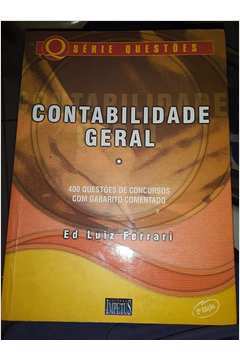 2005 Contabilidade Geral Ed Luiz Ferrari 2005 Livro Editora Elsevier