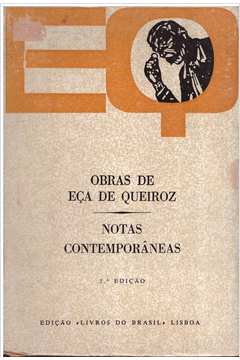 Obras de Eça de Queiroz: Notas Contemporâneas