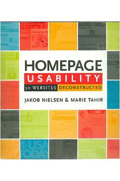 Homepage Usability - 50 Websites Deconstructed